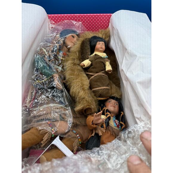 il_1080xN.5556560955_t7hu.jpg ParadiseGalleryTreasury CollectPremiere-NativeAmerican Porcelain Dolls